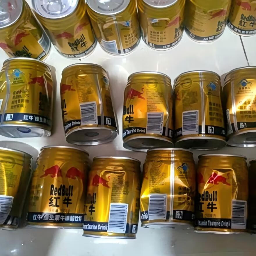红牛维生素牛磺酸饮料24罐装瑕疵变形 【瑕疵变形程度随机】24罐装