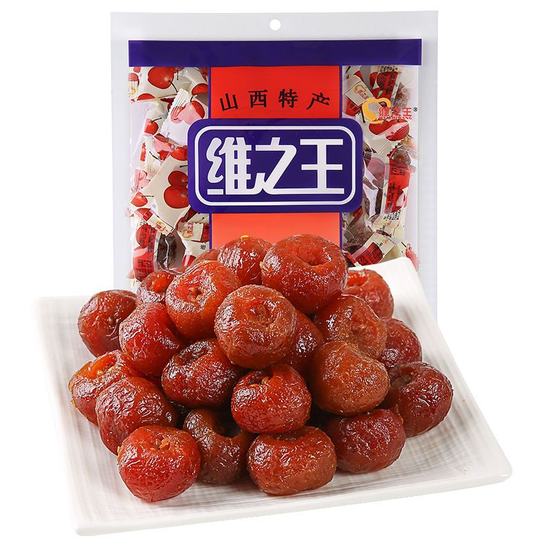 維之王維山楂涼果蜜餞 500g 酸甜軟糯新鮮健康果脯山西特產(chǎn)零食 山楂蜜餞500g1袋
