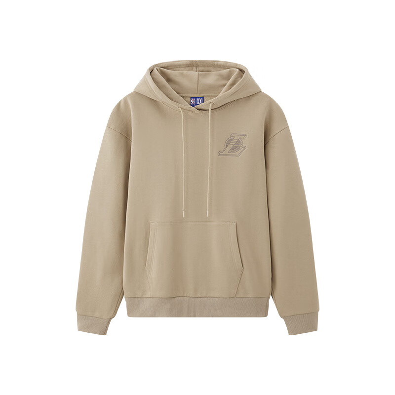 NBA官方正品金州勇士/湖人卫衣 M 洛杉矶湖人/卡其