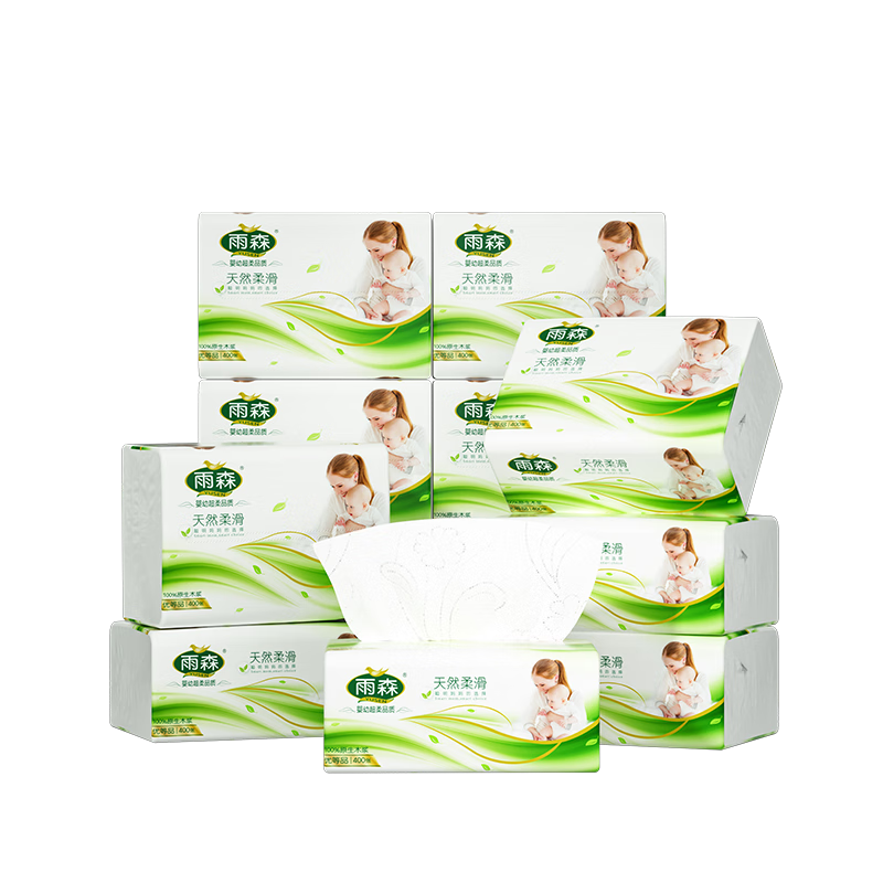 ��ɭ��Ӥ��ֽĸӤ����ԭ��ľ������ֽ��4��Ӻ�ʪˮ������ֽ������ֽ 4�� 100��*18�� ������� 24.9Ԫ