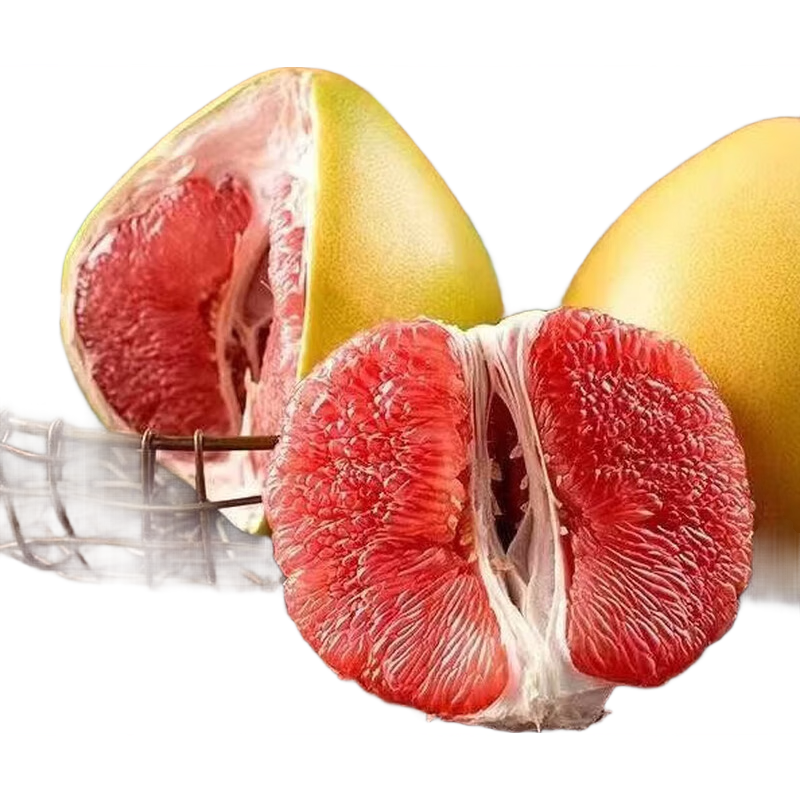 福建平和红肉蜜柚当季新鲜孕妇水果现摘柚子新鲜整箱水果颜 限量特价带箱9斤（3-6粒）