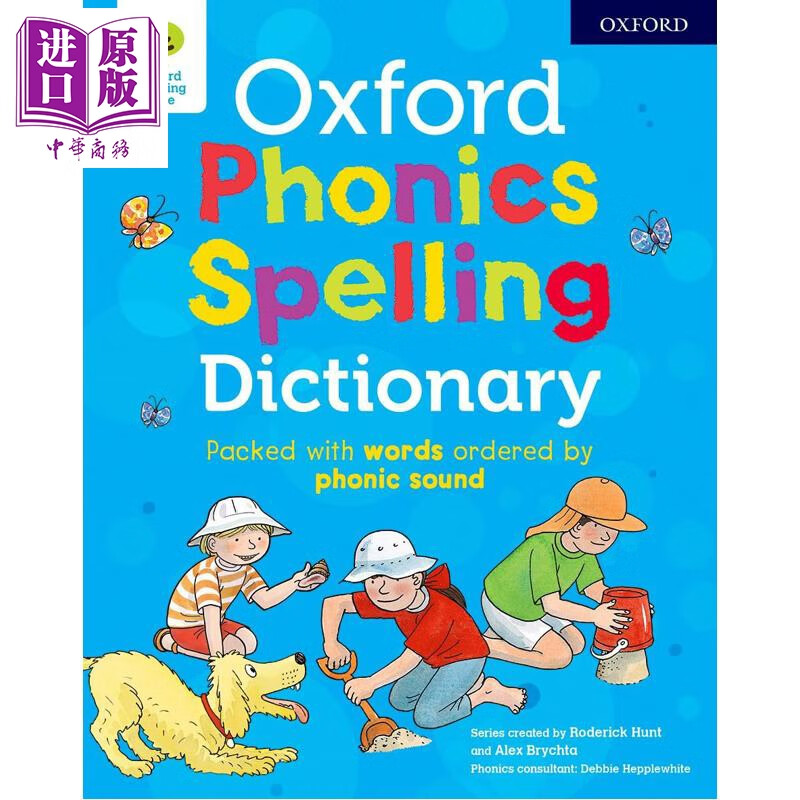 预售 Oxford Phonics Spelling Dictionary 牛津自然拼读韵律词典 单词短语同义词阅读拼写 自然拼读法工具书 英文原版