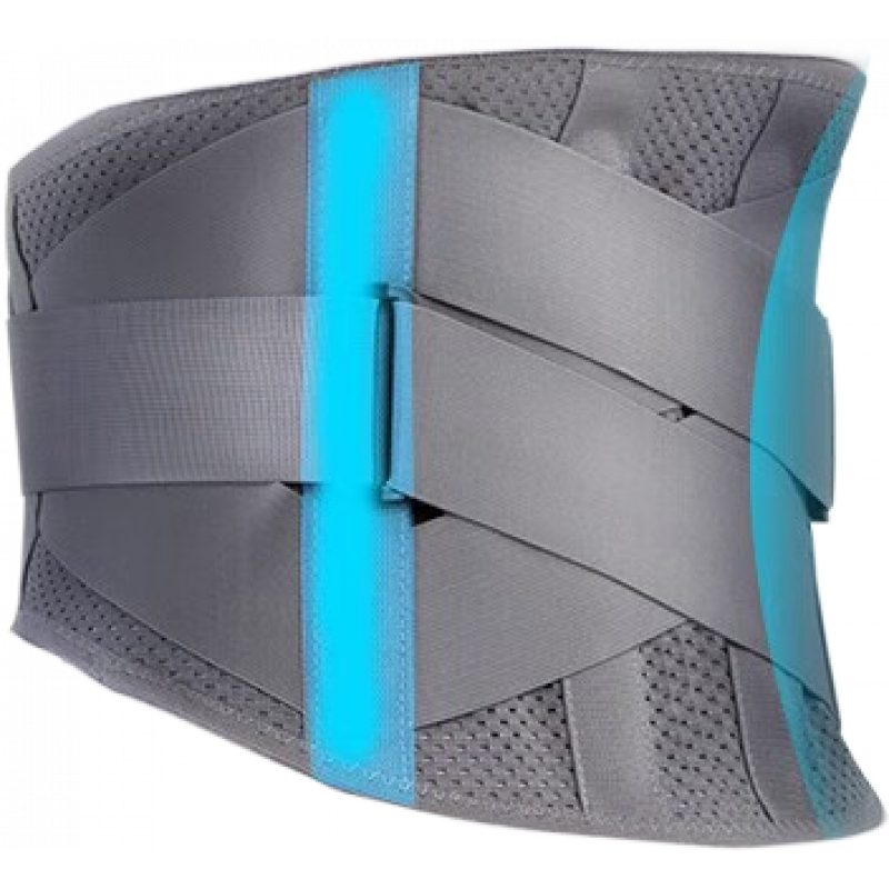 振德（ZHENDE）（ZHENDE）醫(yī)護(hù)腰帶腰間盤(pán)突出腰托腰疼充氣護(hù)腰牽 鋼板護(hù)腰升級(jí) 塑板透氣護(hù)腰S