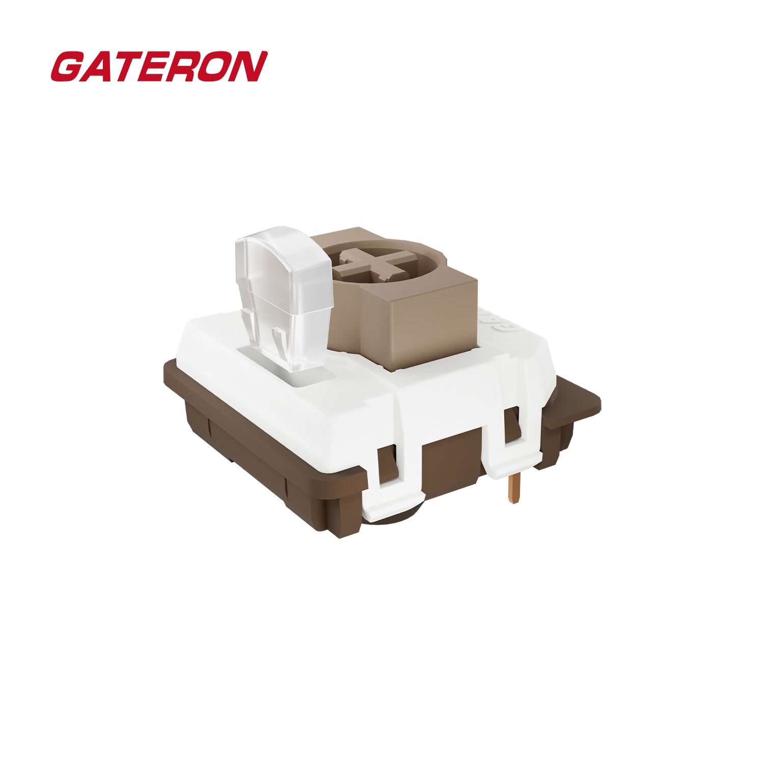 佳达隆gateron佳达隆新品矮轴2.0矮轴香蕉矮轴机械键盘轻薄开关 巧克力矮轴 10颗装