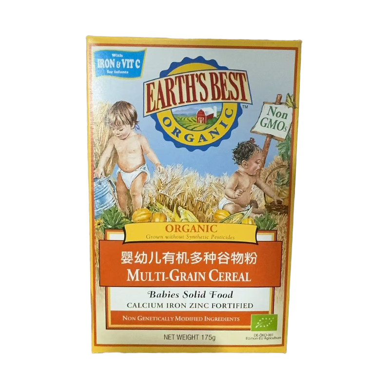 ��˼����EARTH'S BEST�������л��׷۶����175g*4�������ʵ���Ӥ�ױ�����ʳ��������֡�39.9Ԫ