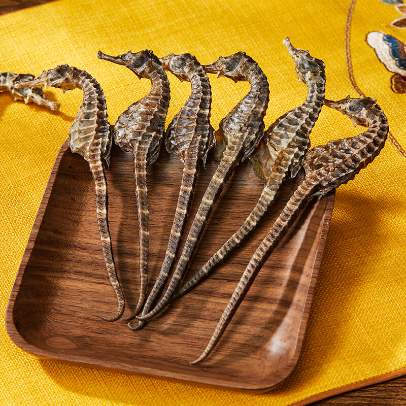 碧水绅蓝（EcoSenlay）高端优质海马干滋补营养礼盒儿童家人男女滋补营养膳食海马粉 1对3克 【共5对】 1个*1盒