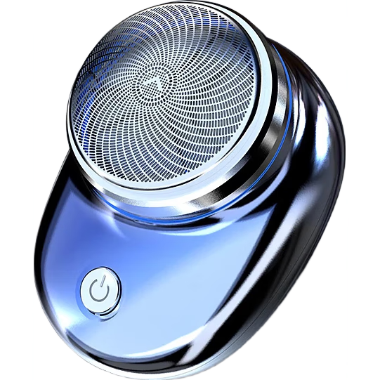 剃须刀刮胡刀 迷你男士电动剃须刀充电mini便携式剃须刀 节日礼物 送男友男士生日礼物 渐变蓝