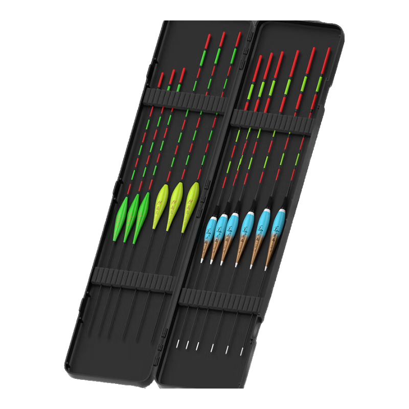 【12支白天漂】全水域套装鱼漂高灵敏加粗醒目野钓鲫鱼大物浮漂 12支白天漂【+防摔漂盒送1支电子漂】