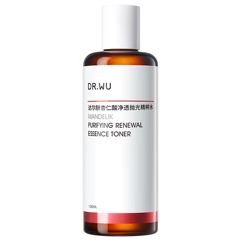 达尔肤（DR.WU）杏仁酸净透抛光精粹爽肤水100ml果酸去角质闭口控油补水提亮