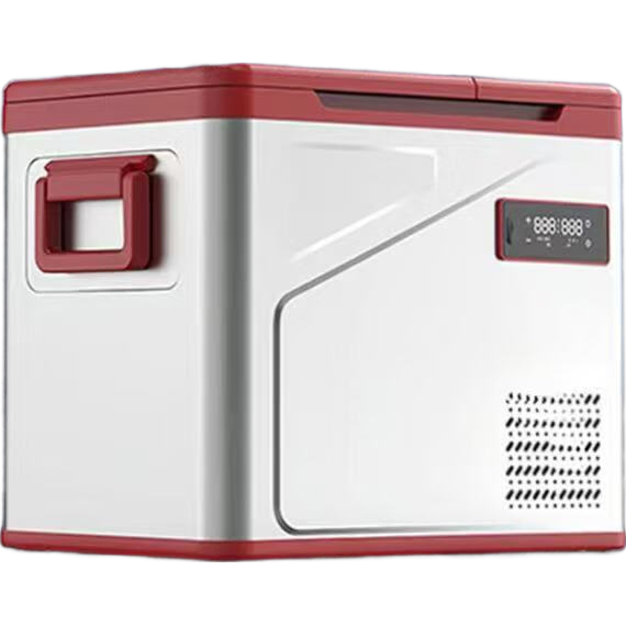 冰虎車載冰箱冷凍冷藏便攜式車家兩用結(jié)實耐用壓縮機(jī)制冷 新款 車家兩用 雙溫雙控帶燈可連藍(lán)牙鋁倉HS 49L