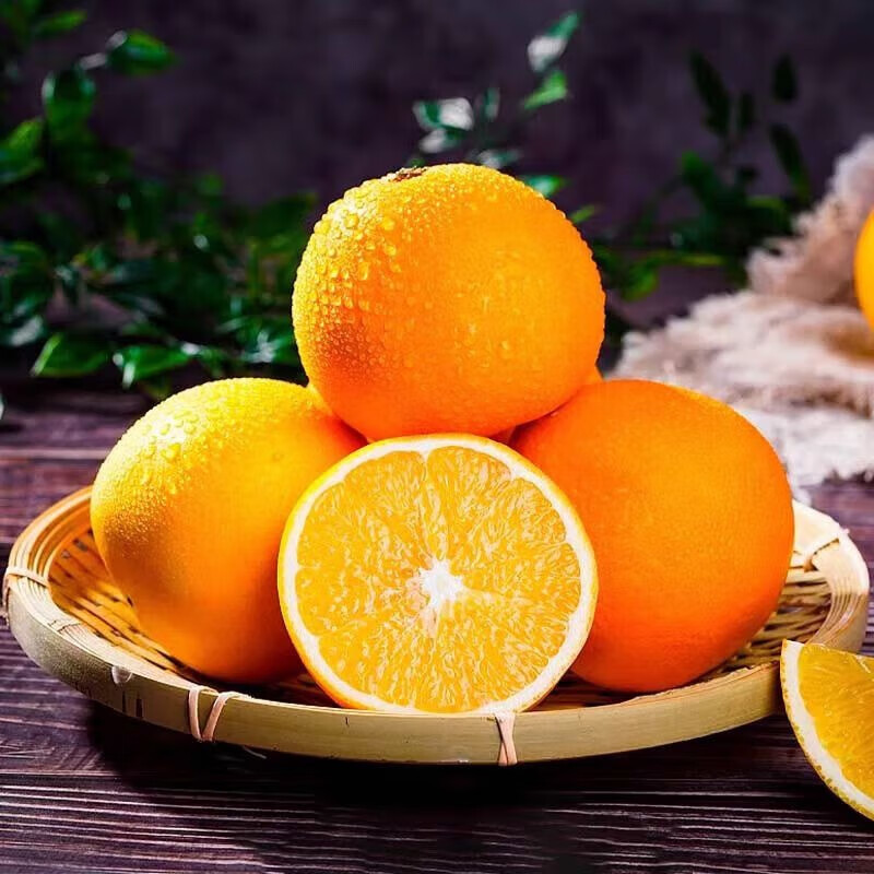 酷果汇赣南脐橙 纽荷尔橙当季新鲜 现摘水果手表剥脐橙源头多仓产地直发 带箱5.2斤【净重4.8斤】单果（65-70MM+）