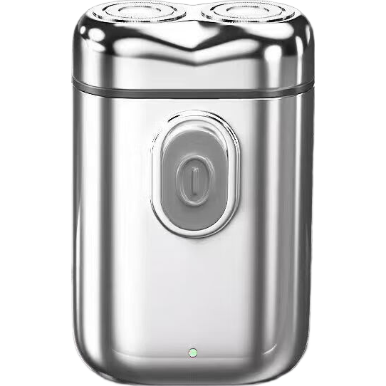 电动剃须刀【飞利浦平替】爆款双头差旅便携式修剪神器刮胡刀男士年货情人节父亲节礼物送男友 星光银 超大马力 待机99天