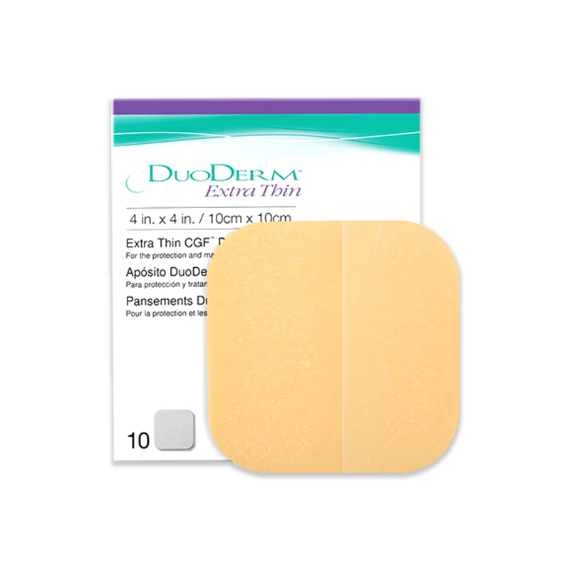 康維德多愛膚超薄水膠體敷料187955傷口貼褥瘡壓瘡貼人工皮敷貼10cm 10*10cm薄型水膠體(187955) 20片【順豐閃送包郵】