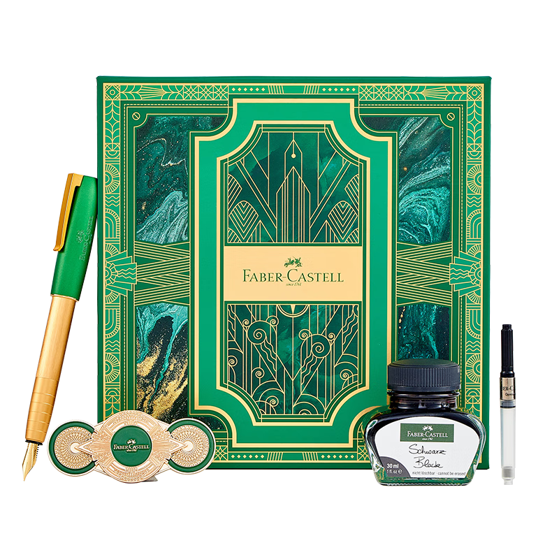 ���ڲ������԰ؼΣ�Faber-castell����ʥ���������ֱ�īˮ�ʸ߶����ݸֱ����ǩ�ֱ�  ʥ�������̽��� 649244  ��ɫ��EF 429Ԫ