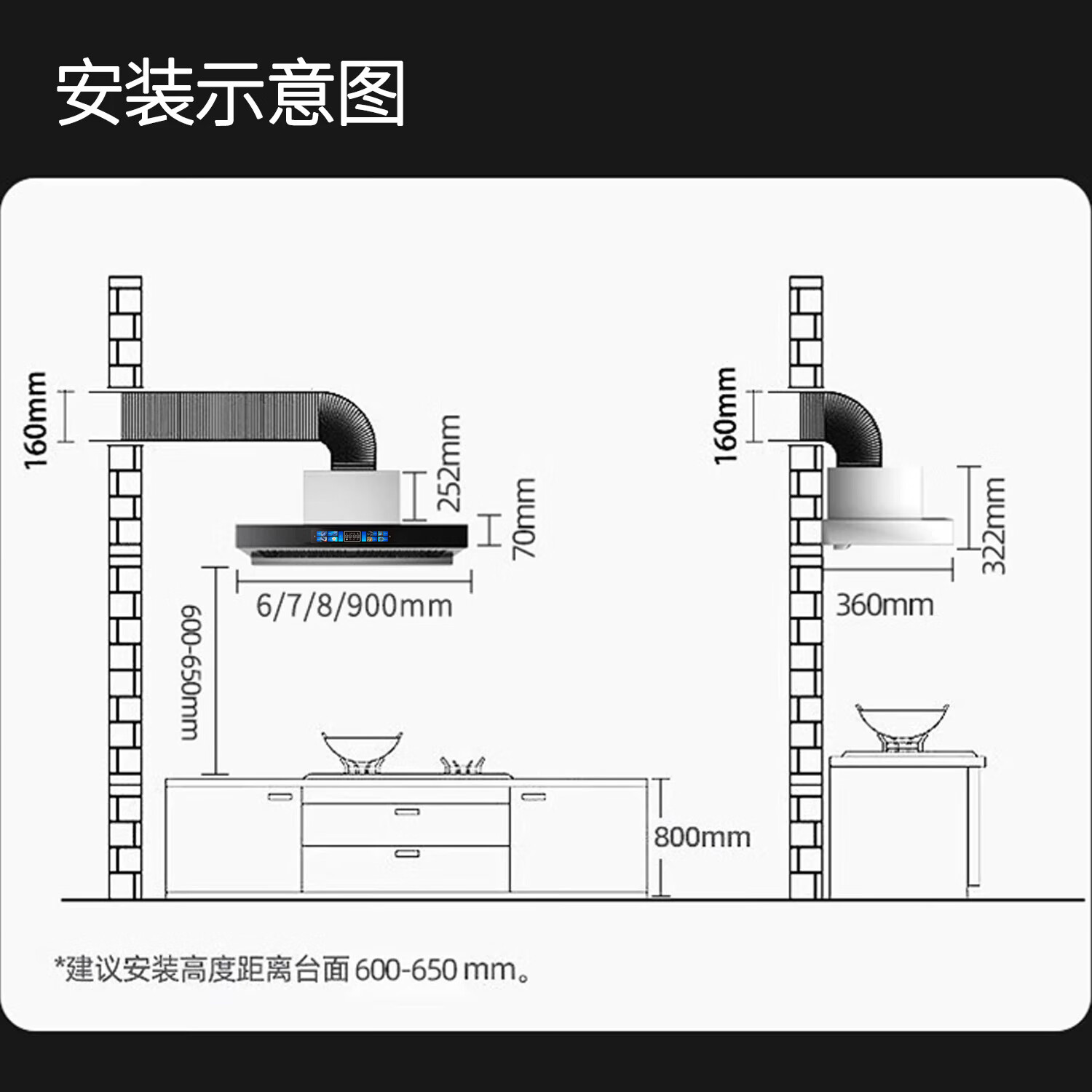 TOYODENKI【国家补贴x以旧换新】家用超薄油烟机小尺寸油烟机700mm油烟机800mm矮款油烟机矮机身油烟机600mm 【600mm语音双滤网款】不锈钢AI语音-自动清洗