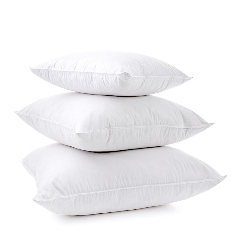 蜡笔派（Nabis）抱枕芯羽绒抱枕腰枕芯欧式简约靠枕客厅沙发抱枕家居靠背 仿羽绒(饱满型) 40cm*50cm 含枕芯 克重1150g