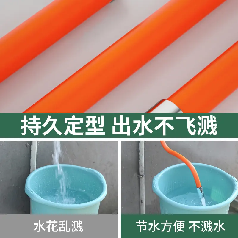 生活日用家用卫生间水龙头延伸器日用杂货防溅水通用万向接头 水龙头延伸器-灰色【30cm】 无规格