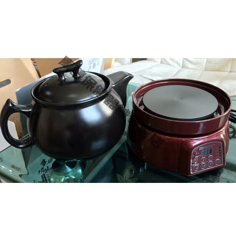 展浩(zhanhao) 康功夫多功能分体式智能煎药壶中药壶煮药煲汤清洗器 4L