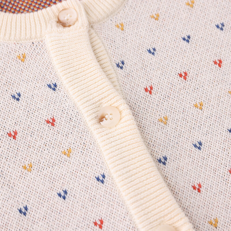 丽婴房【商场同款】丽婴房儿童毛衣男女童针织衫帅气休闲上衣2025新款 咖啡色 90 cm