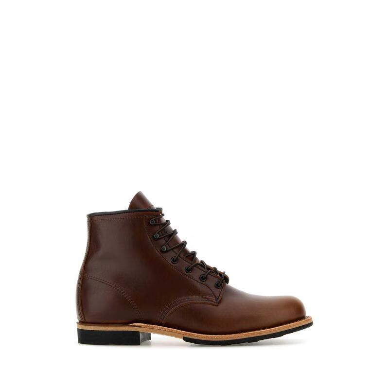 Red Wing红翼新款男士马丁靴耐磨防滑舒适中筒日常户外出行通勤男休闲靴 Brown 41