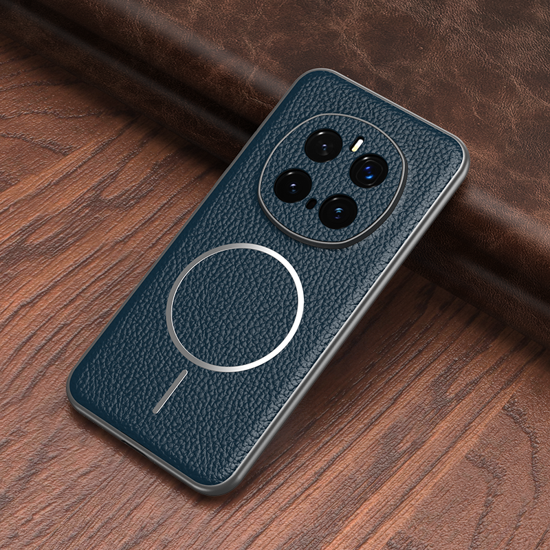 宋兵甲（ZOBIG）适用于荣耀magic7/7Pro手机壳 真皮 防摔 头层牛皮 抗指纹手汗 商务男士 磨砂 复古 经典黑【磁吸款】头层牛皮 荣耀Magic7 Pro