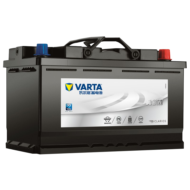 瓦尔塔（VARTA）汽车电瓶蓄电池启停AGM H7 80AH 宝马/奥迪/奔驰C级/路虎上门安装