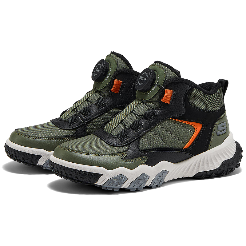 Skechers ˹���� ��ͯ�߰�ѥ 405324L ���ɫ/��ɫ 34 ���ޱ�ů������ĥ 196Ԫ(����ȯ)