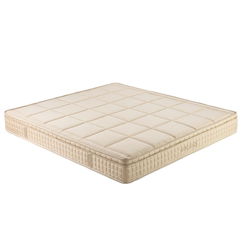 雅兰（AIRLAND）【治愈系新品】2cm记忆棉3分区独袋弹簧床垫 小金砖1.5*2米