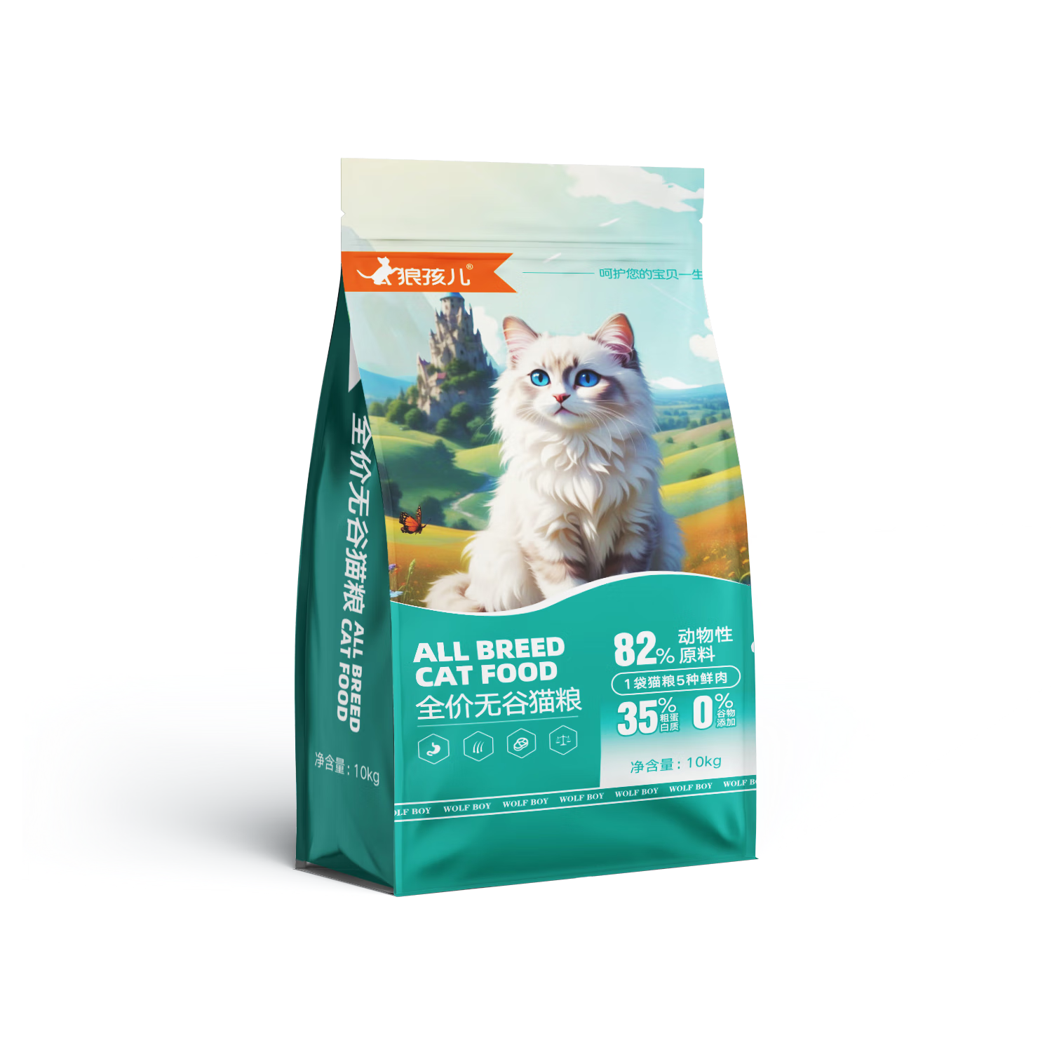 ���׹����Ǻ��� ȫ�׶�ͨ�����޹�è�� 10kg 61.21Ԫ