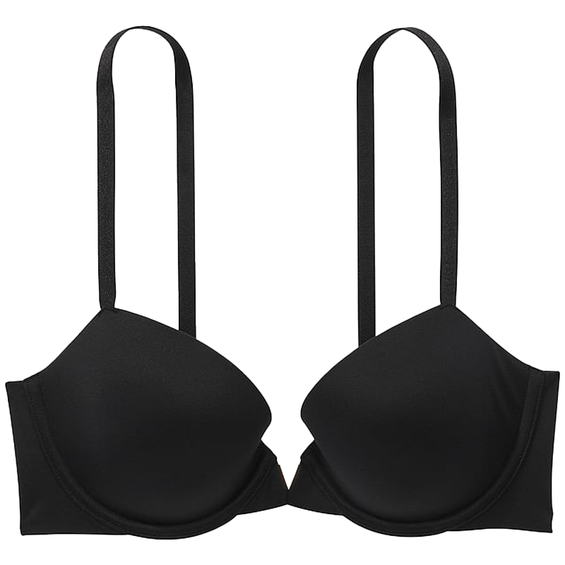 維多利亞的秘密 文胸胸罩女士?jì)纫?-1 54A2黑色-光面薄款 11245731 70A （32A）