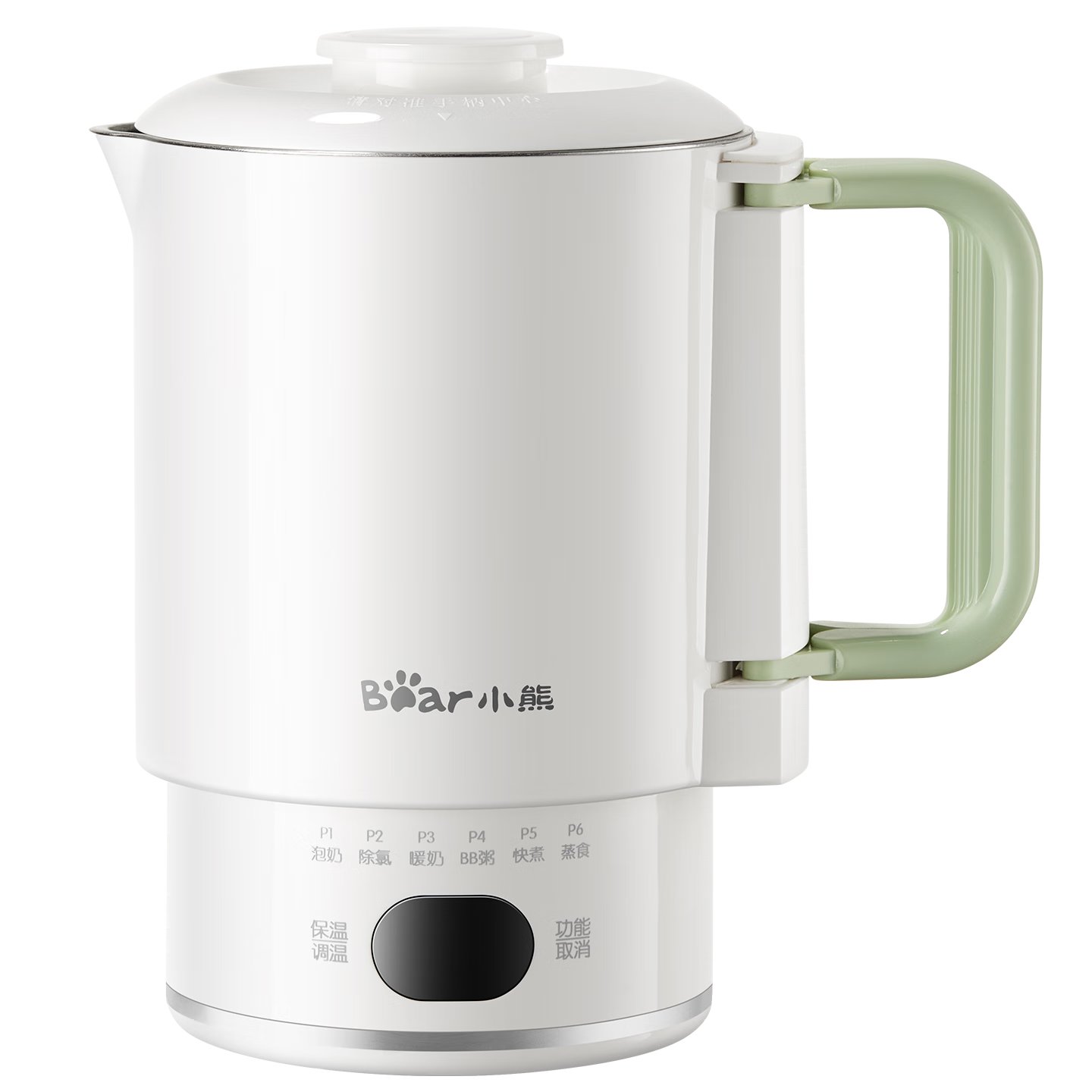 小熊(Bear)便攜恒溫杯 恒溫壺 恒溫水壺便攜式燒水壺 折疊燒水壺 0.6L