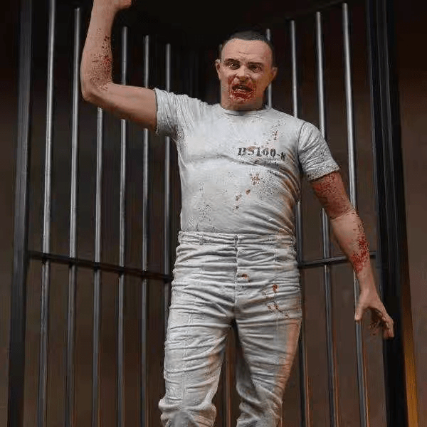 BILLY RICE沉默的羔羊汉尼拔手办人偶模型囚服 7寸可动关节人偶