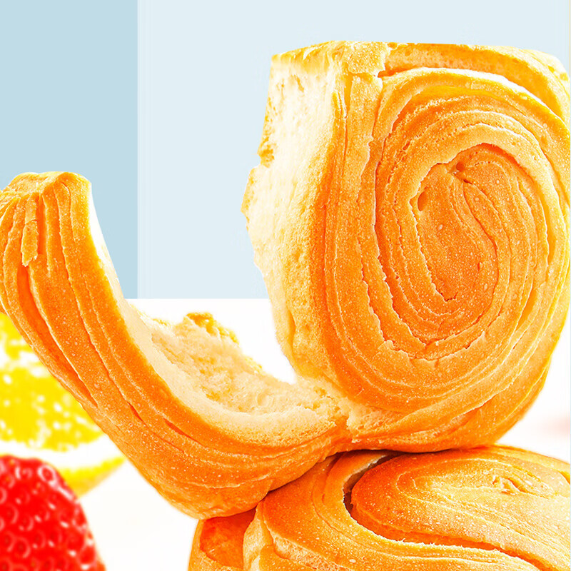 味滋源 手撕酵母面包 速食懒人面包 早餐零食 营养面包休闲零食 手撕酵母面包 500g/箱 1箱