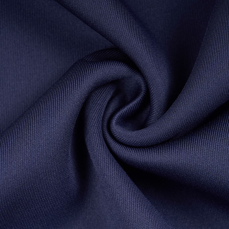 缓坡俱乐部 户外卫衣女 纯色空气层 轻柔抗皱 时尚短款 徒步露营 春秋套头衫 海军蓝 XL(175/96A)