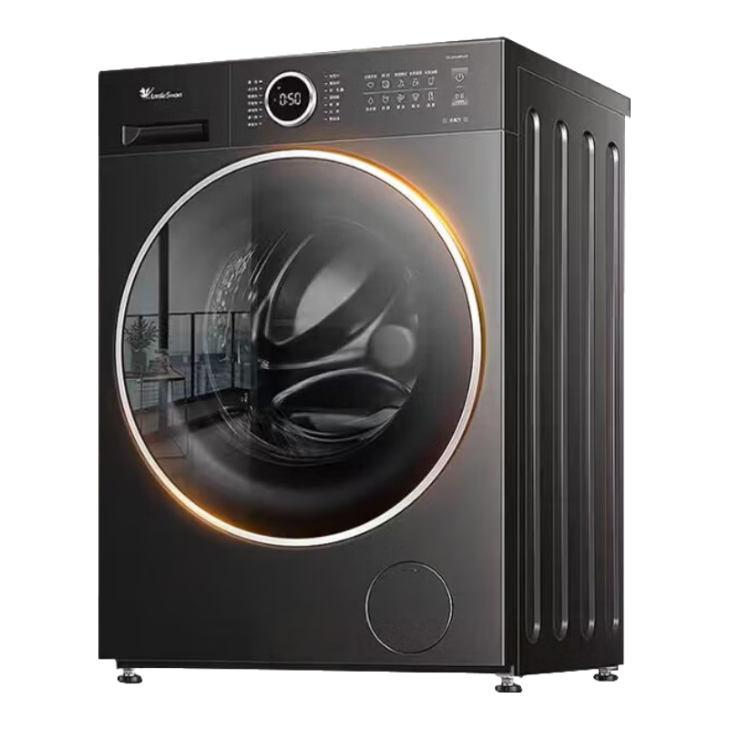 小天鹅（LittleSwan）滚筒洗衣机全自动家用10公斤水魔方纯平自由嵌 1.28超高洗净比AI智投 一级能效家电补贴 TD10V628PLUS丨洗烘一体丨 洗烘一体