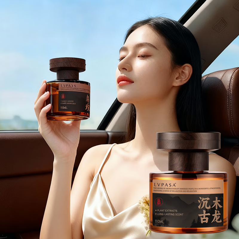 日禾盛唐车载香薰2025新款高档汽车内用出风口香水持久留香空气去异味车载 1瓶-110ml【乌木玫瑰】