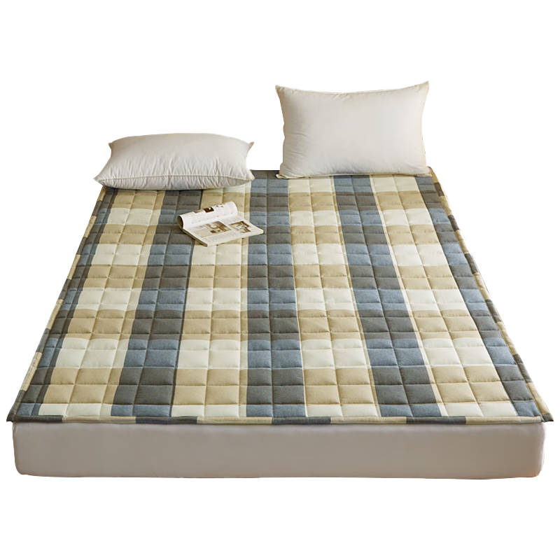 无印良品全棉棉花床褥床垫遮盖物1.8*2米褥子床褥家用