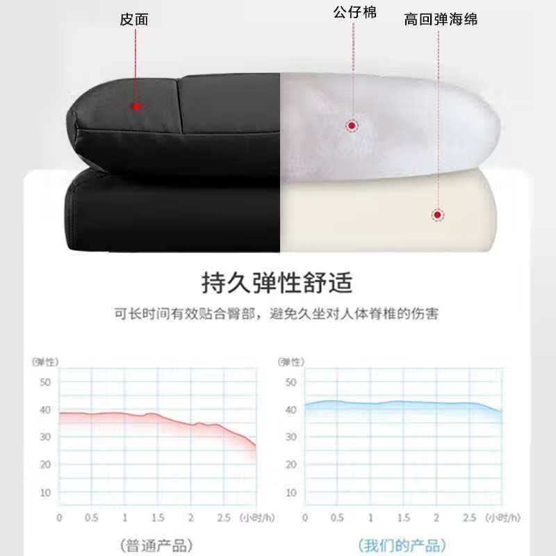 黎贸老板椅真皮大班椅商务办公室椅子可躺电脑椅午休睡舒适高档办公椅 卡其色猫爪皮（无搁脚）