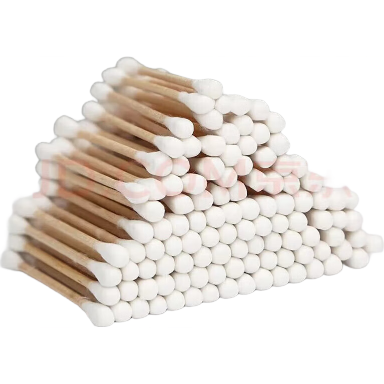 双头棉签木棒卫生棉棒化妆掏耳朵卸妆一次性家用100支装棉签1 常规款 600枚 【6包装】