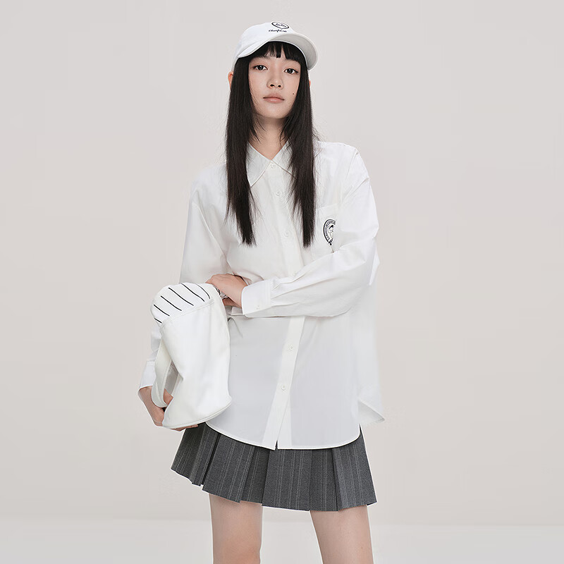 乐町【tombonia联名】商场同款抗皱衬衫 白色 S