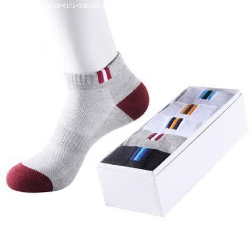 雅鹿袜子男短袜纯色四季吸汗防臭学生运动休闲袜子透气袜子耐磨篮球袜 每双不到1元】字母中筒【20双】 均码 雅鹿 10A抑菌/高弹透气/抗起球