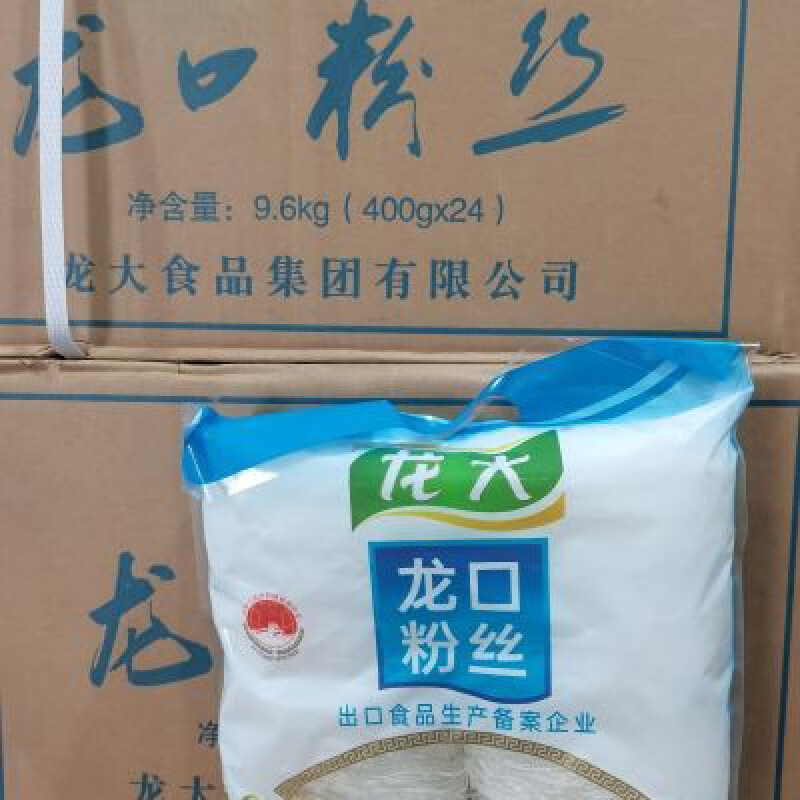 龍大龍口粉絲400g*24袋粉絲綠豌豆細(xì)粉絲速食素炒火鍋 400g