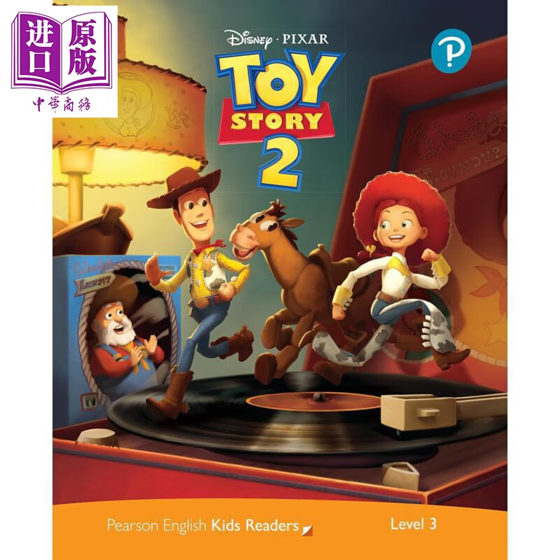 英文原版 级别3 迪士尼儿童读物 玩具总动员2 含音频Level 3 Disney Kids Readers Toy Story 2 Pack English