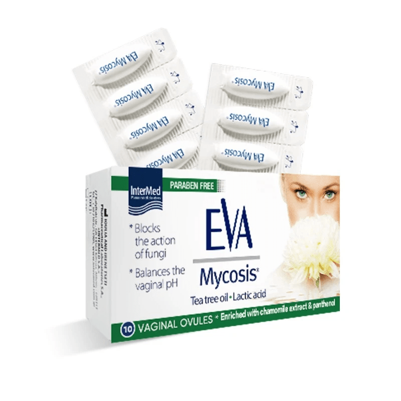 万宁（mannings）（mannings）_希腊EVA乳酸清洁片女性私密护理保养私密乳酸杆菌欧 10粒/盒1盒