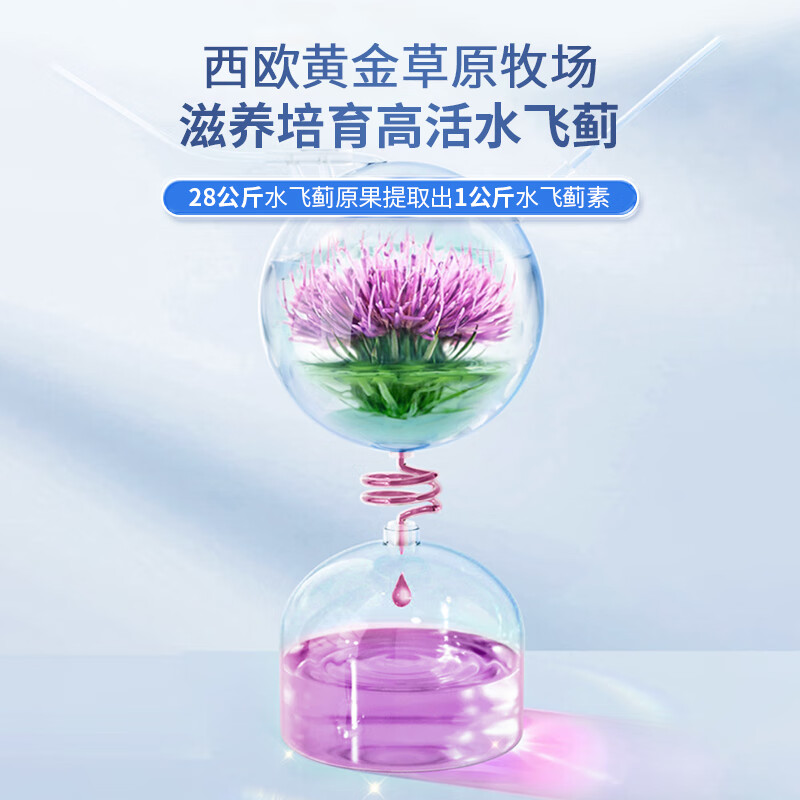 Lucovitaal水飞蓟胆碱护肝胶囊60粒/瓶姜黄奶蓟草加班熬夜喝酒养肝 60粒*1瓶