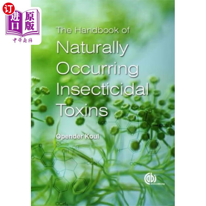 海外直订handbook of naturally occurring insecticidal tox.