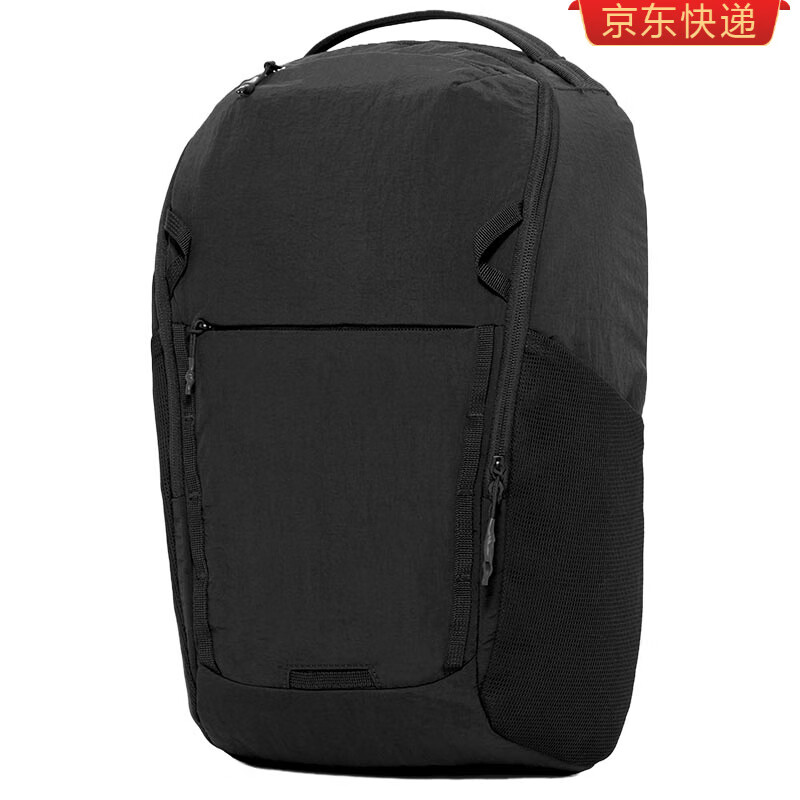 小米世家双肩包户外旅行包大容量背包男女轻便运动电脑包书包 曜石黑