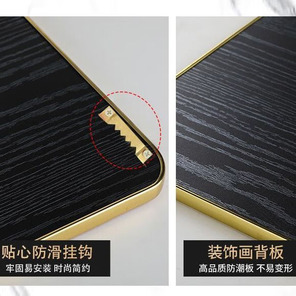 立始带万年历挂钟客厅家用挂墙上新中式时钟表静音创意餐厅日历装饰画 一鹿有你-黑框 50*100（时钟+日历）挂钟