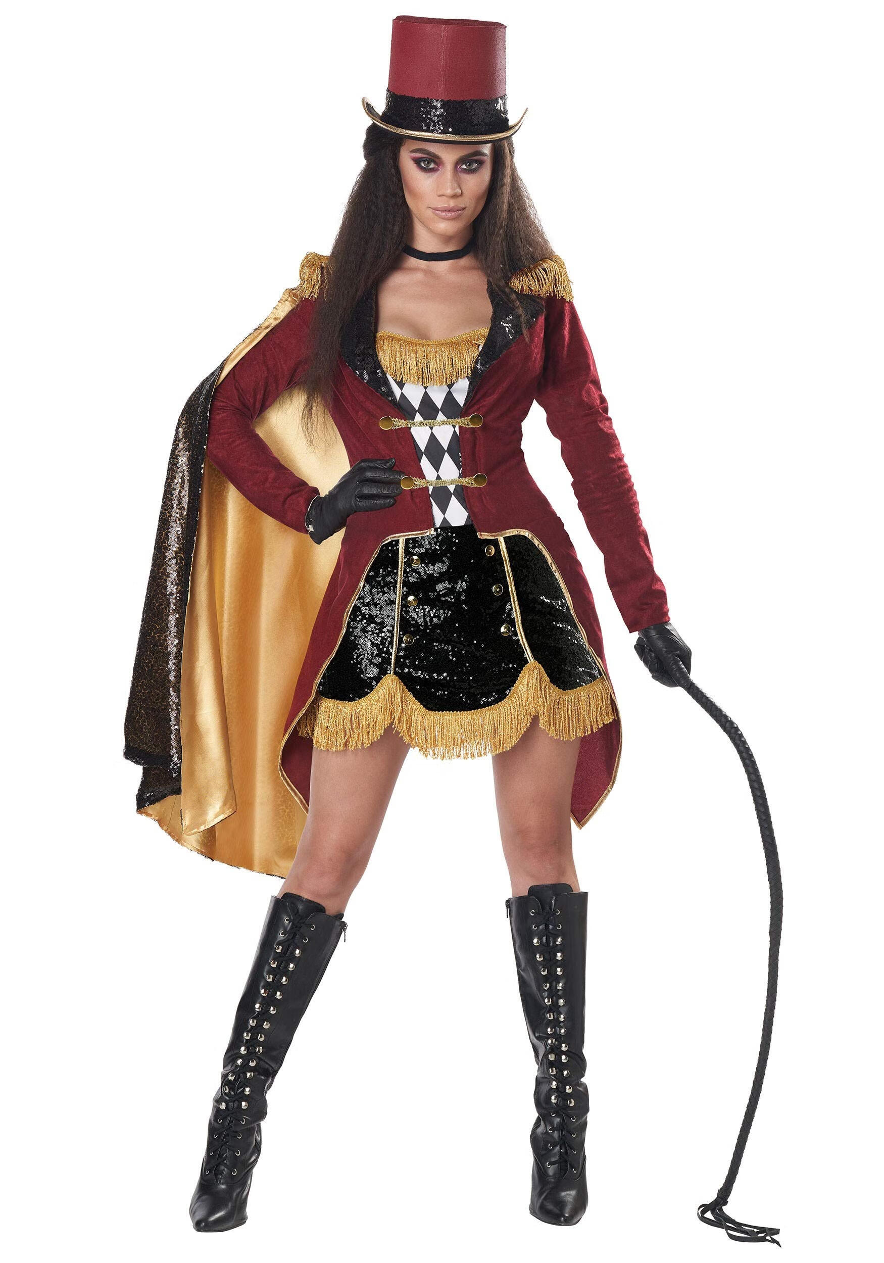 CALIFORNIA COSTUMES 耀眼的 Ringmaster 女士服装 多色 X-Small