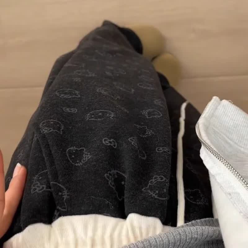 子牧棉麻2025秋冬装 女韩版百搭糯米裤子显瘦高腰宽松直筒阔腿休闲裤 子牧棉麻2025秋冬装 女韩版百搭糯米裤子显瘦高腰宽松直筒阔腿休闲裤